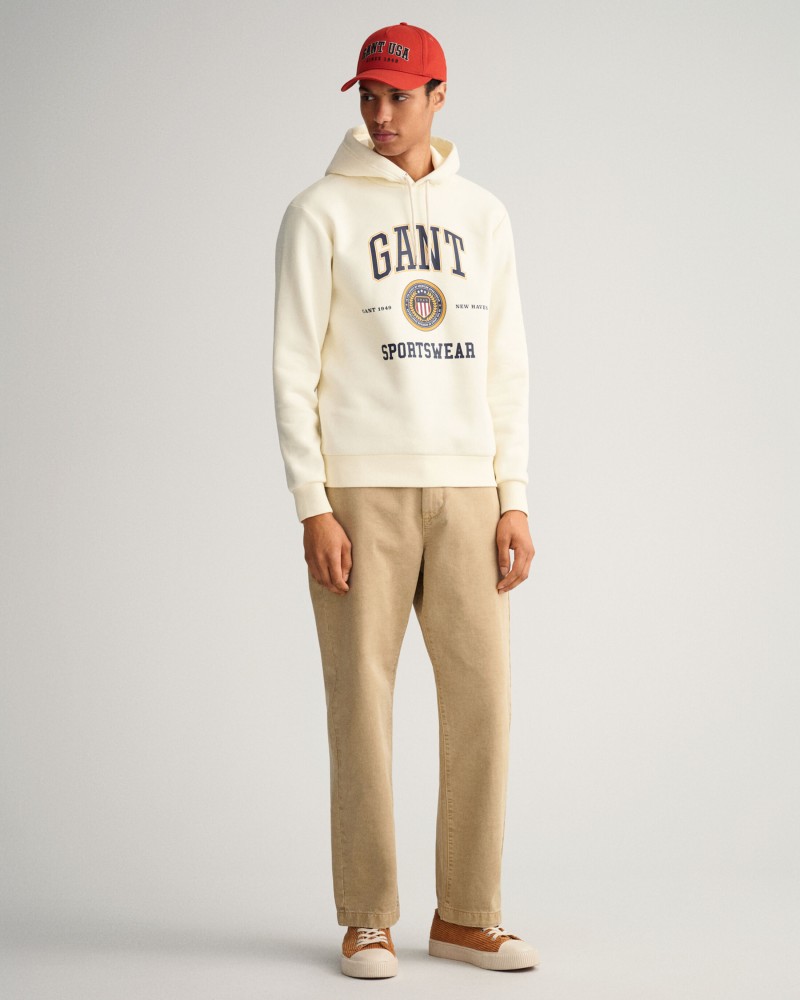 D1. GANT CREST SHIELD SWEAT HOODIE