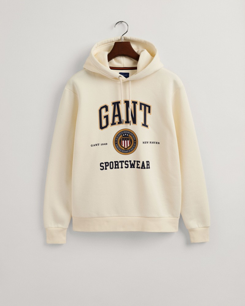 D1. GANT CREST SHIELD SWEAT HOODIE