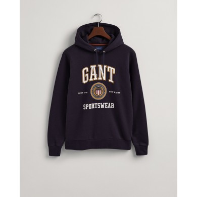 D1. GANT CREST SHIELD SWEAT HOODIE