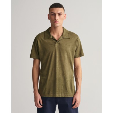 LINEN SOLID SS POLO