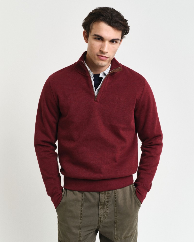 SACKER RIB HALF ZIP