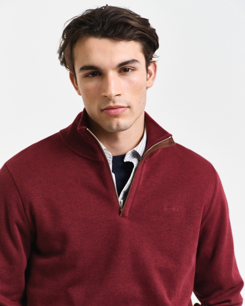 SACKER RIB HALF ZIP