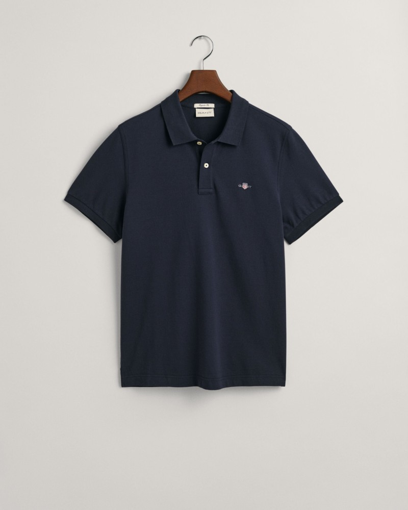 REG SHIELD SS PIQUE POLO