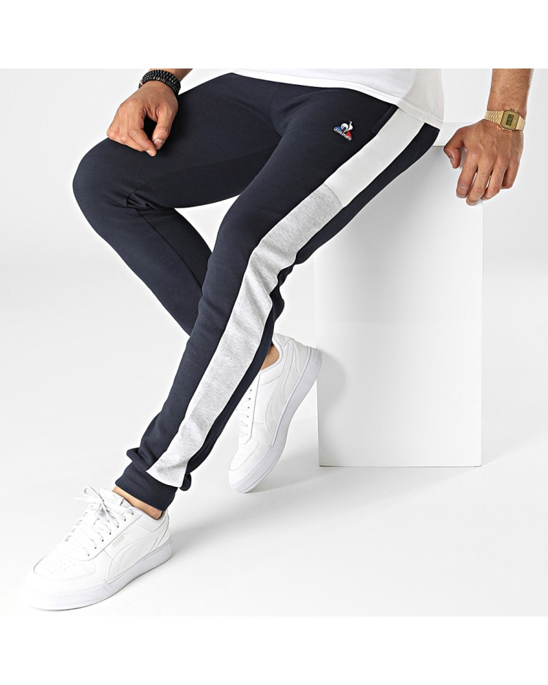 SAISON 2 Pant Slim N°1 M sky capt./g.chi