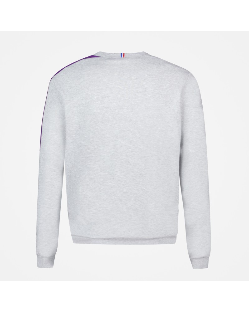 SAISON 2 Crew Sweat N°1 M gris chiné cla