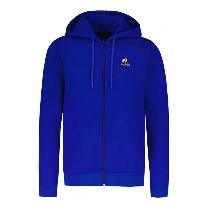 ESS FZ Hoody Nø4 M bleu electro