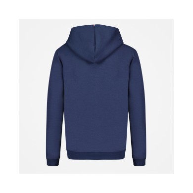 Sweat zip à capuche bleu enfant