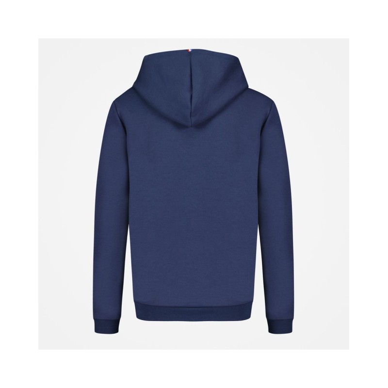 Sweat zip à capuche bleu enfant