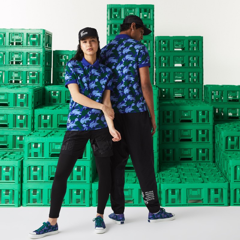 Polo unisexe Lacoste x Minecraft classic fit