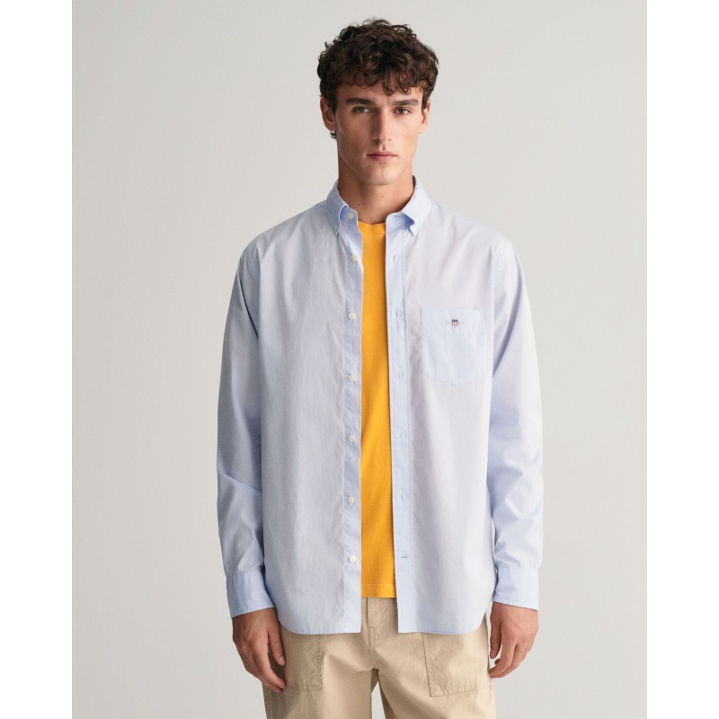 Chemise classique en popeline coupe standard