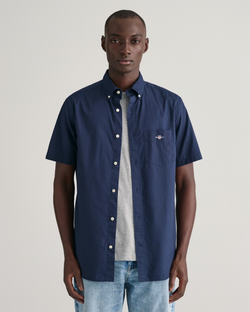 REG POPLIN SS SHIRT