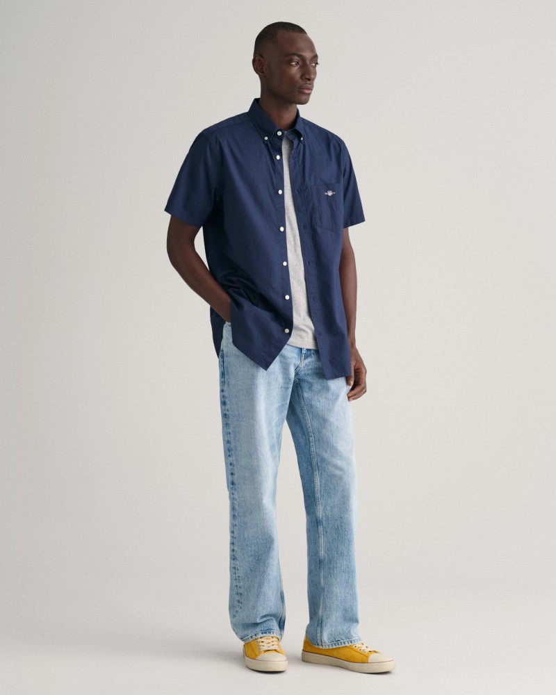 REG POPLIN SS SHIRT