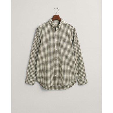 REG POPLIN GINGHAM SHIRT