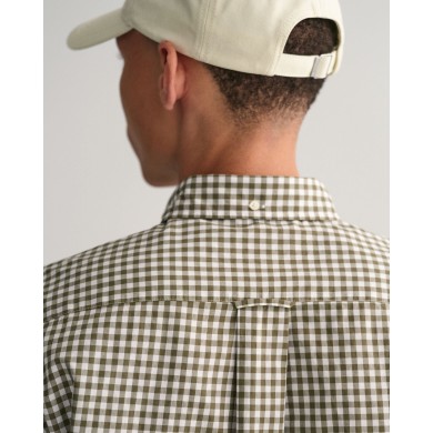 REG POPLIN GINGHAM SHIRT