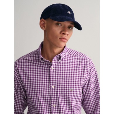 REG POPLIN GINGHAM SHIRT