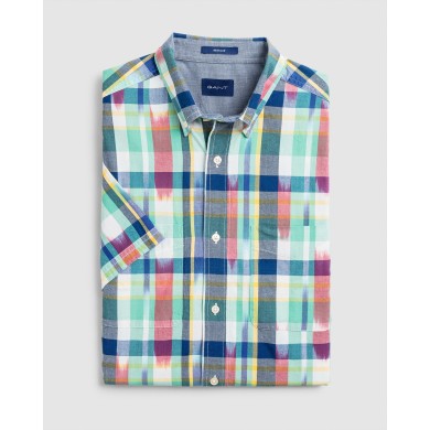 CHEMISE BOUTONNÉE À MANCHES COURTES